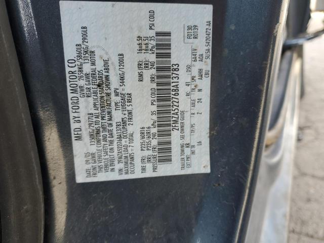 Photo 12 VIN: 2FMZA52276BA13783 - FORD FREESTAR 