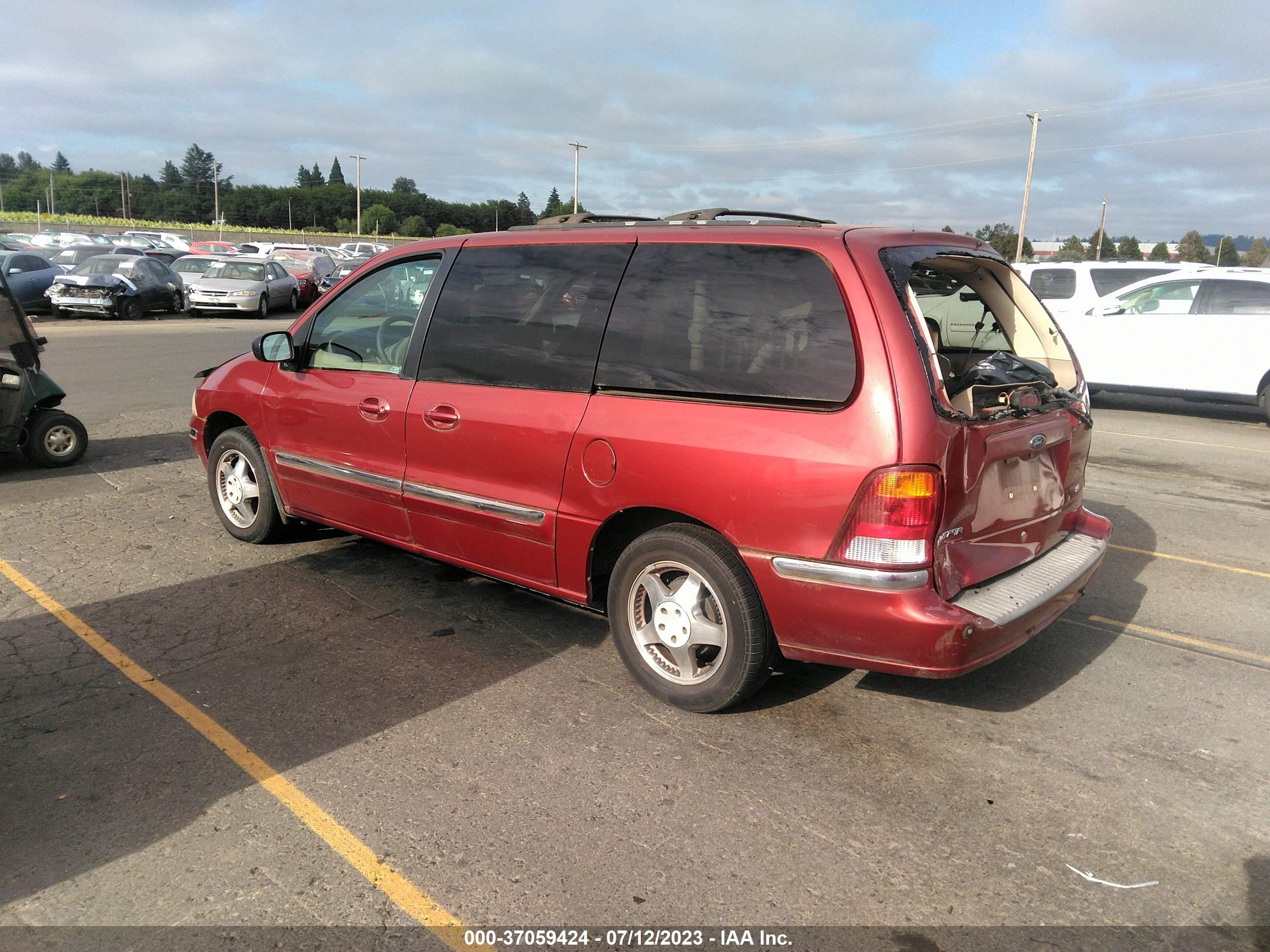 Photo 2 VIN: 2FMZA5244YBA95833 - FORD WINDSTAR 