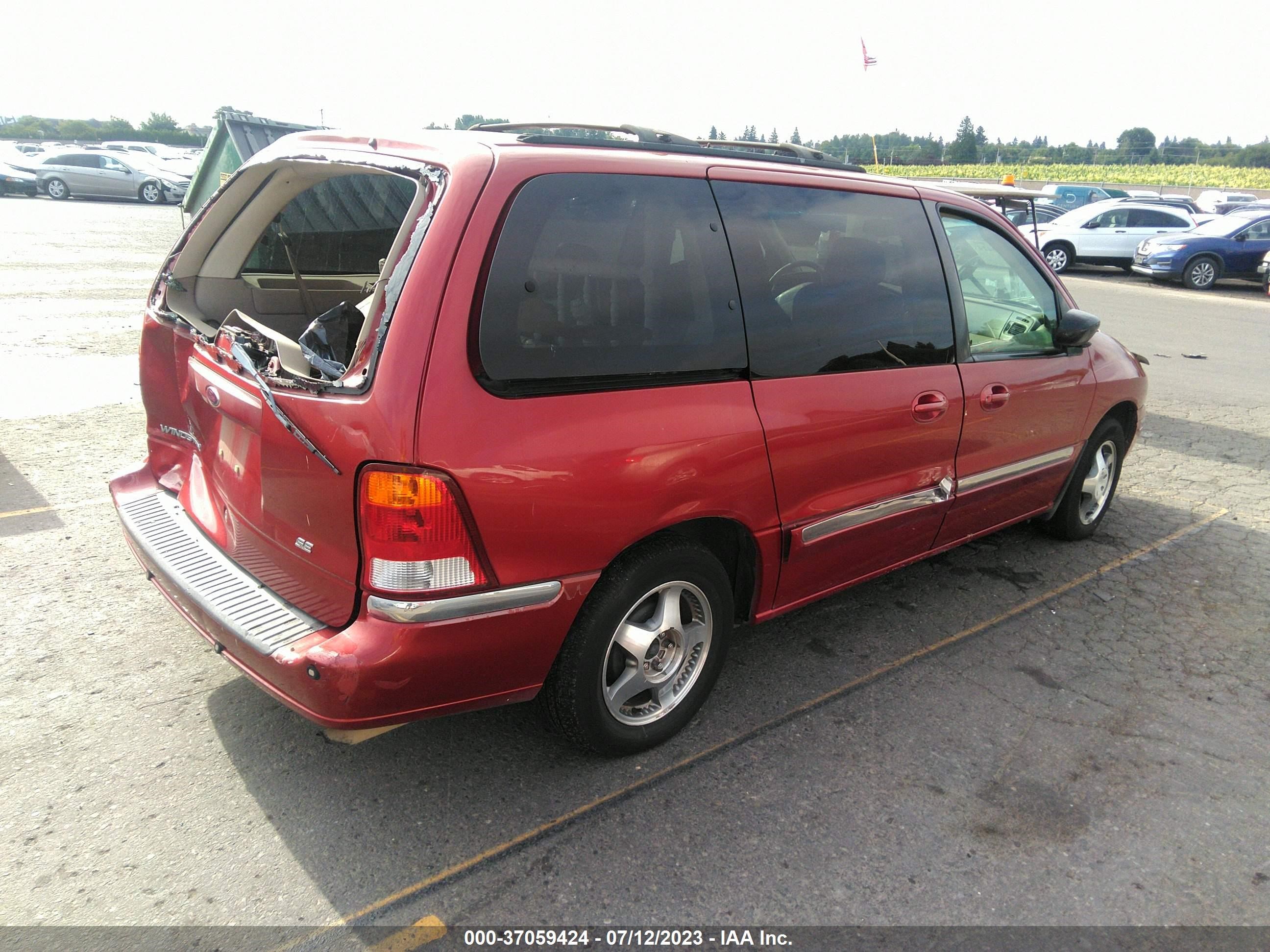 Photo 3 VIN: 2FMZA5244YBA95833 - FORD WINDSTAR 