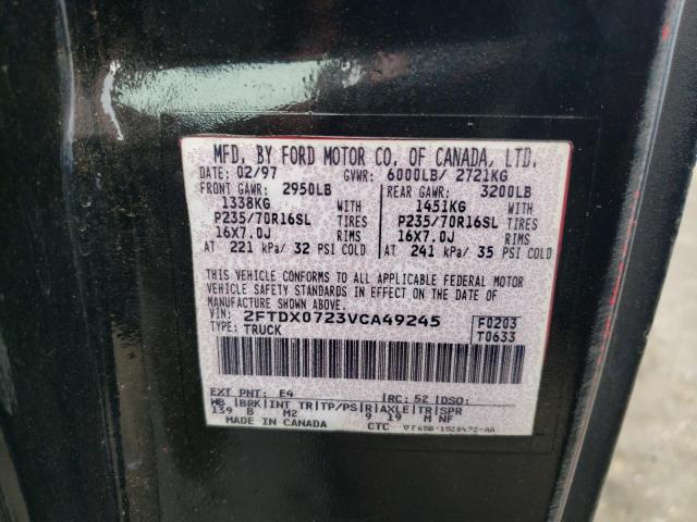 Photo 11 VIN: 2FTDX0723VCA49245 - FORD F150 