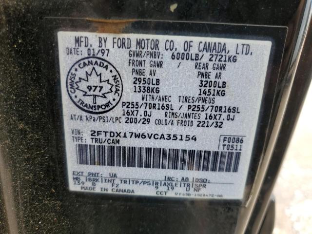 Photo 11 VIN: 2FTDX17W6VCA35154 - FORD F150 