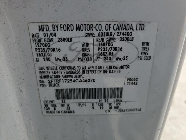 Photo 11 VIN: 2FTRF17254CA46070 - FORD F-150 HERI 