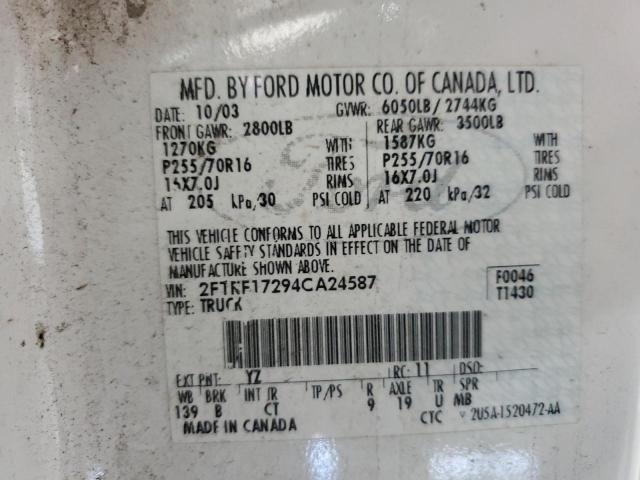 Photo 11 VIN: 2FTRF17294CA24587 - FORD F-150 HERI 