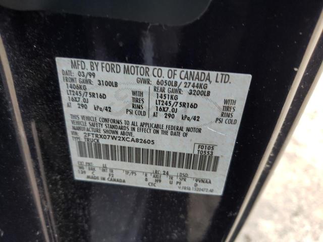 Photo 9 VIN: 2FTRX07W2XCA82605 - FORD F150 