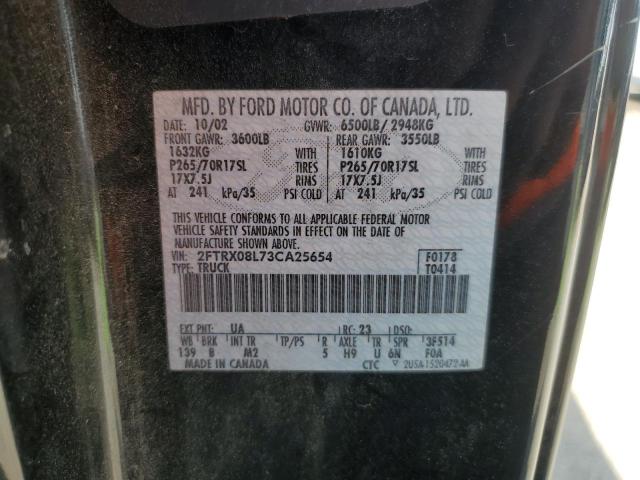 Photo 11 VIN: 2FTRX08L73CA25654 - FORD F150 