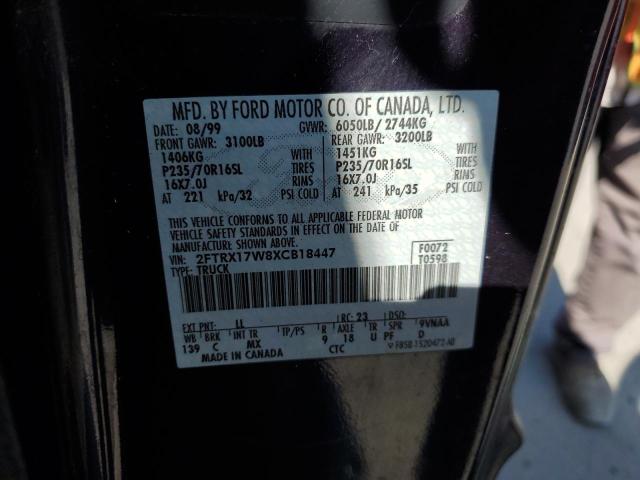 Photo 11 VIN: 2FTRX17W8XCB18447 - FORD F150 