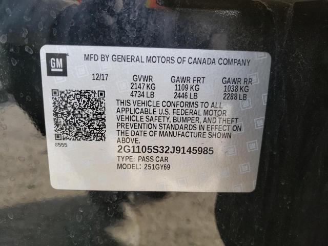 Photo 11 VIN: 2G1105S32J9145985 - CHEVROLET IMPALA LT 