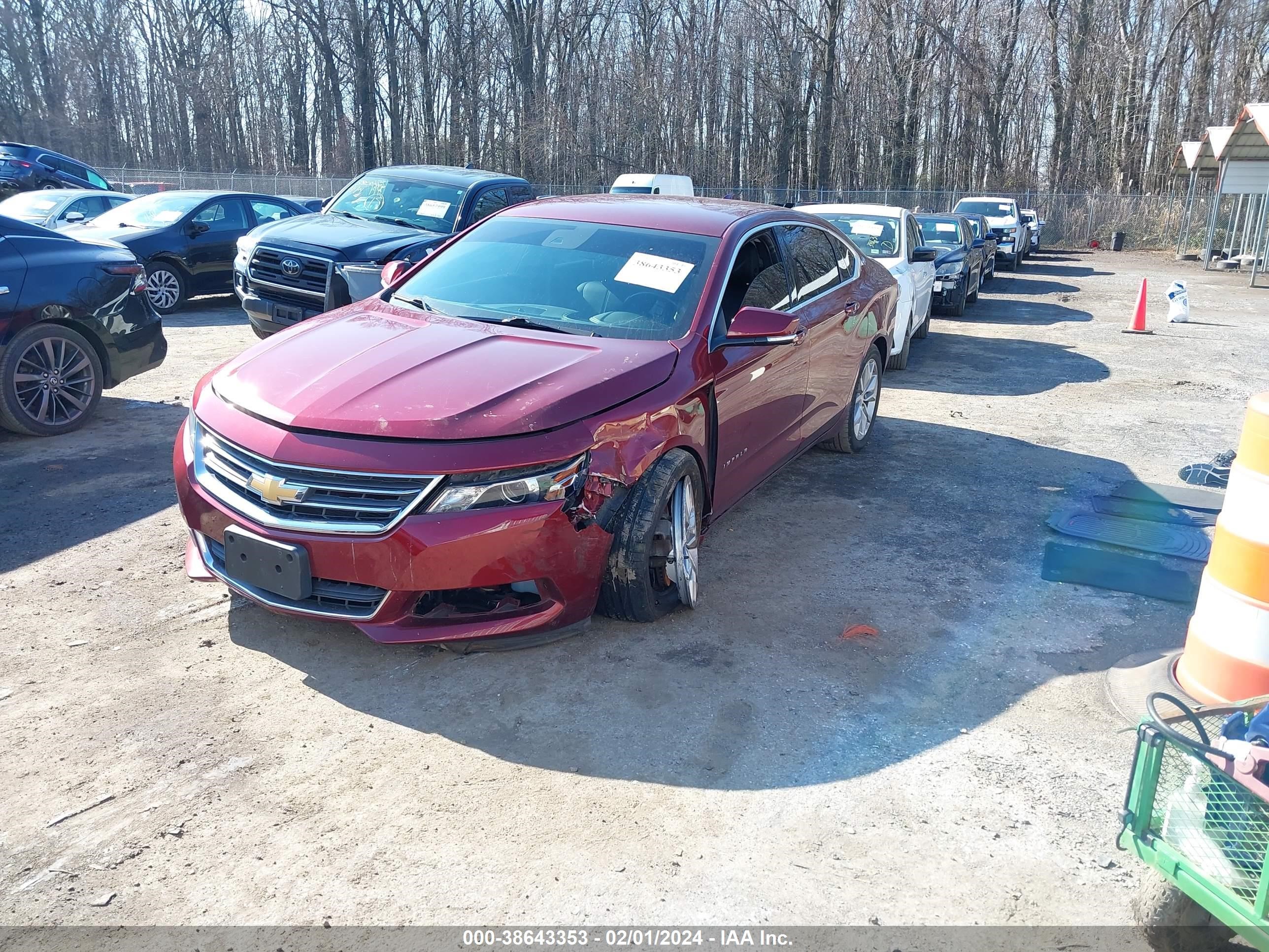 Photo 1 VIN: 2G1105S34H9143696 - CHEVROLET IMPALA 