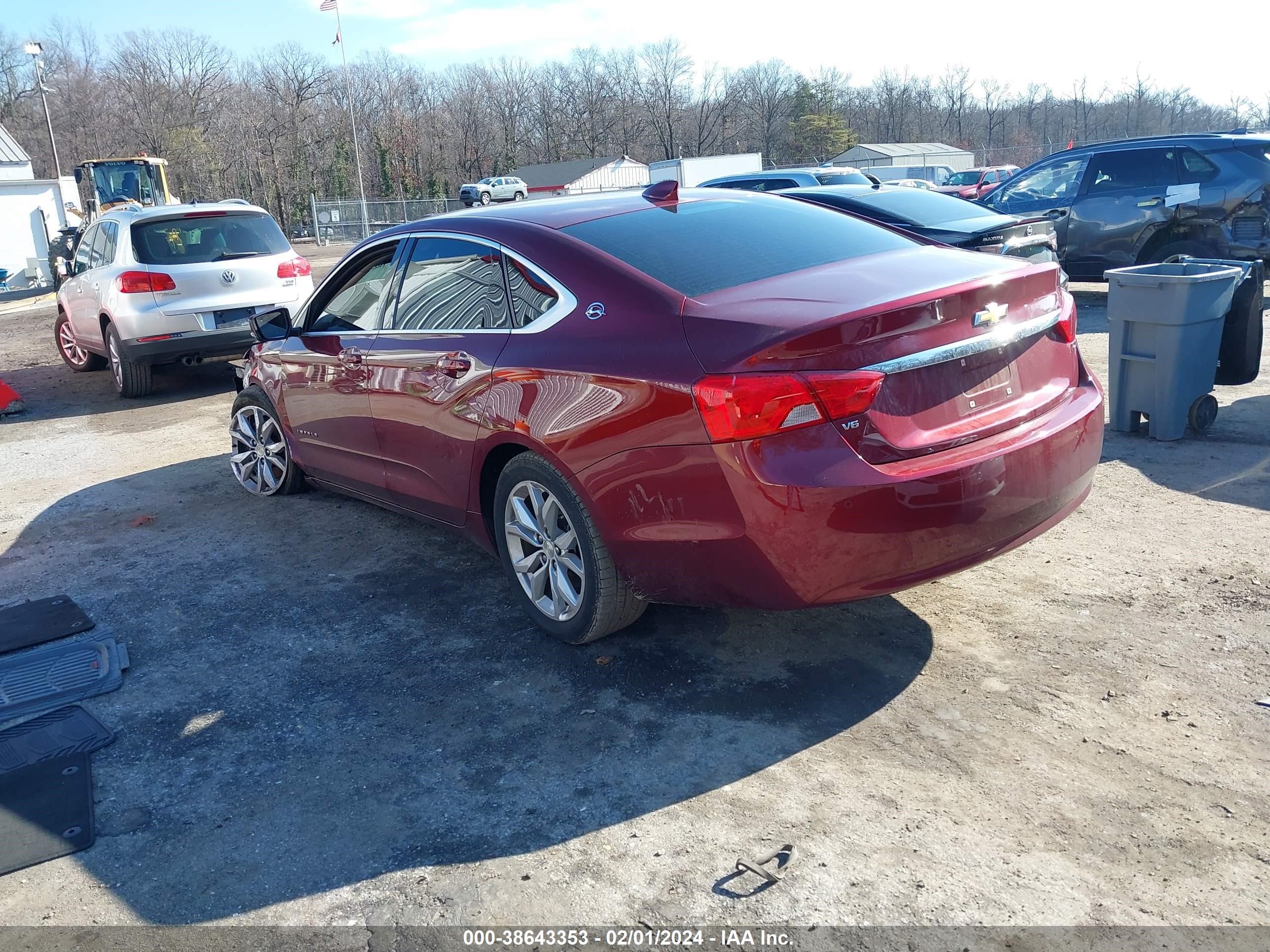 Photo 2 VIN: 2G1105S34H9143696 - CHEVROLET IMPALA 