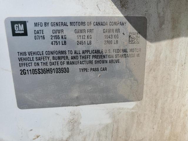 Photo 11 VIN: 2G1105S36H9103930 - CHEVROLET IMPALA LT 