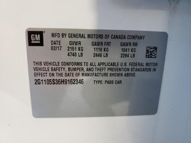 Photo 12 VIN: 2G1105S36H9162346 - CHEVROLET IMPALA LT 