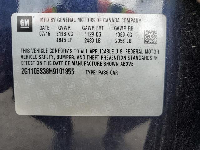 Photo 12 VIN: 2G1105S38H9101855 - CHEVROLET IMPALA 