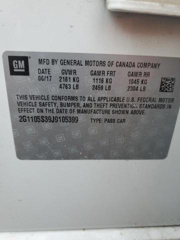 Photo 12 VIN: 2G1105S39J9105399 - CHEVROLET IMPALA LT 