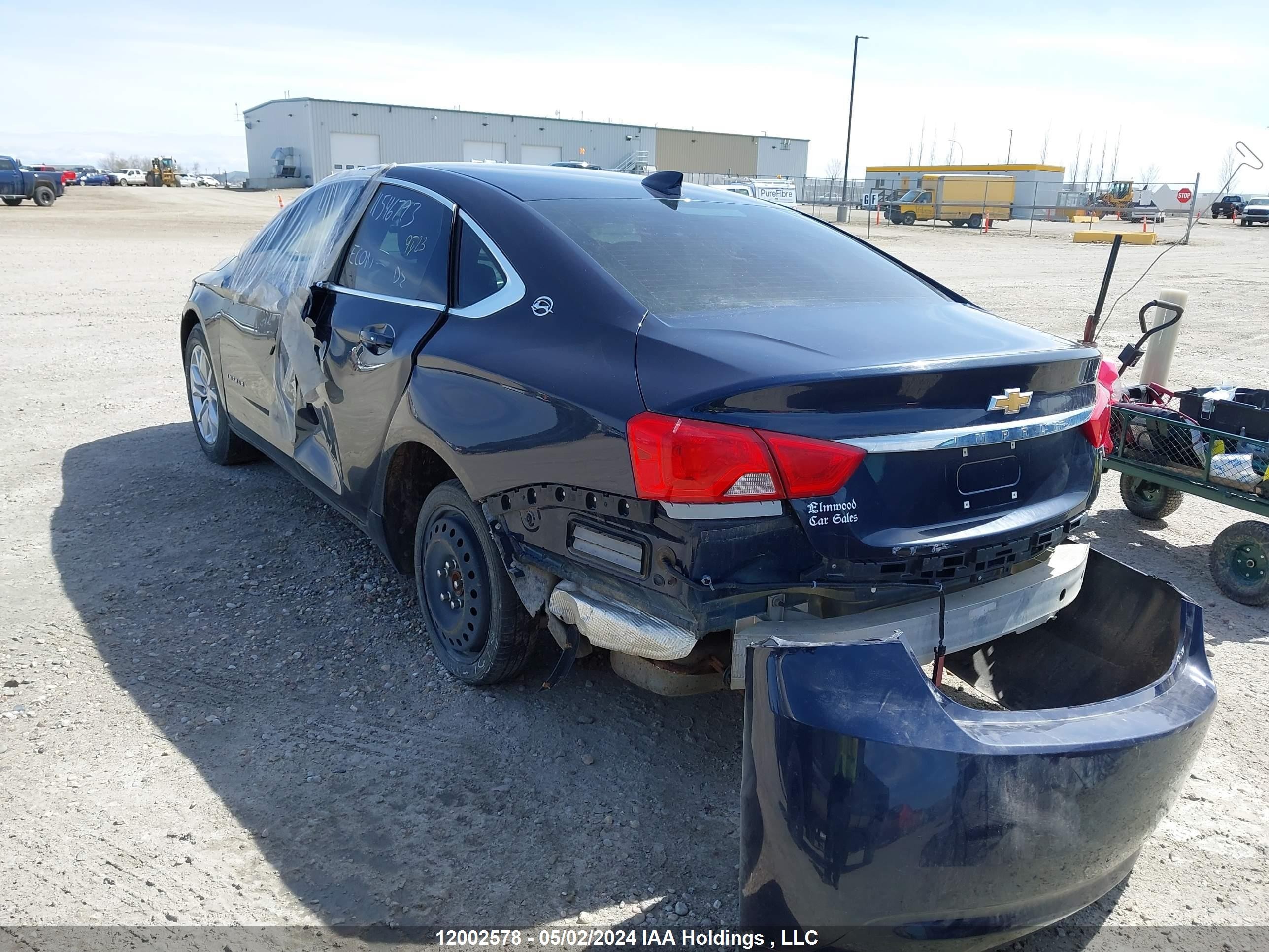 Photo 2 VIN: 2G1105SA3J9153222 - CHEVROLET IMPALA 