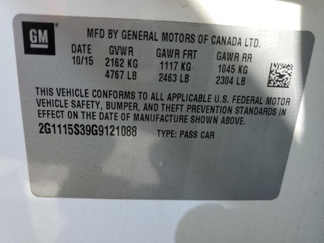 Photo 11 VIN: 2G1115S39G9121088 - CHEVROLET IMPALA LT 