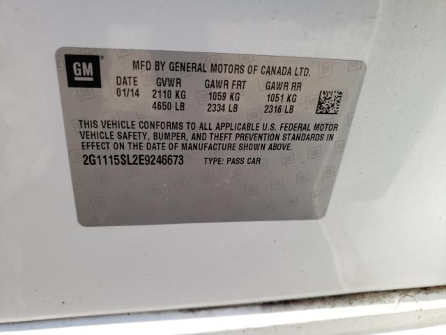 Photo 11 VIN: 2G1115SL2E9246673 - CHEVROLET IMPALA LT 