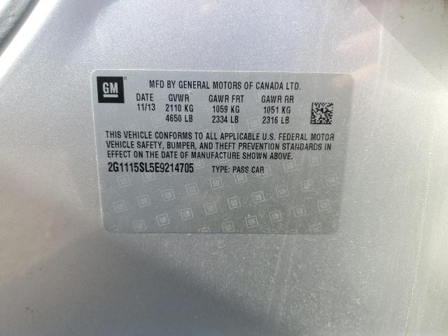 Photo 11 VIN: 2G1115SL5E9214705 - CHEVROLET IMPALA LT 