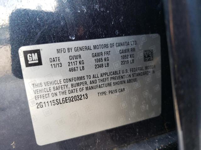 Photo 9 VIN: 2G1115SL6E9203213 - CHEVROLET IMPALA LT 