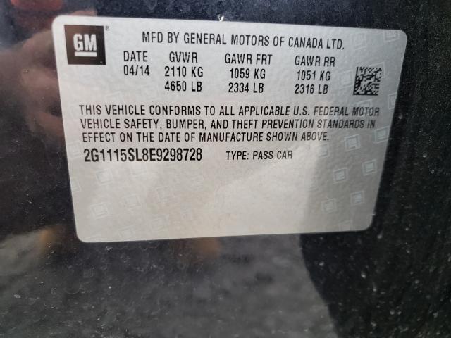 Photo 9 VIN: 2G1115SL8E9298728 - CHEVROLET IMPALA LT 