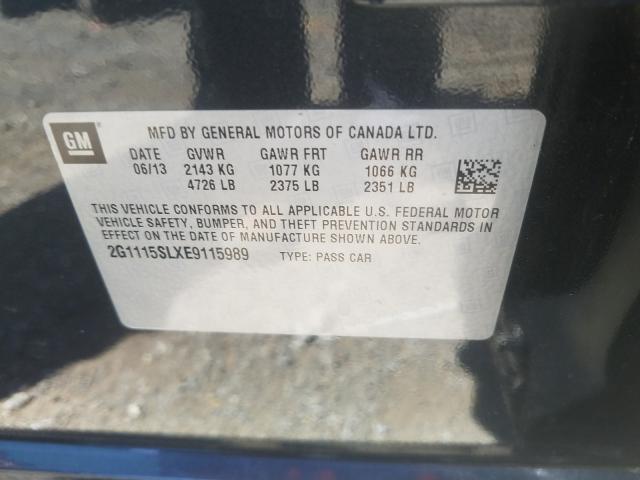 Photo 9 VIN: 2G1115SLXE9115989 - CHEVROLET IMPALA LT 