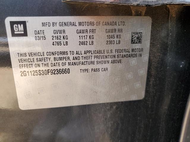 Photo 11 VIN: 2G1125S30F9236660 - CHEVROLET IMPALA 