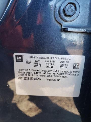 Photo 12 VIN: 2G1125S31E9189296 - CHEVROLET IMPALA LT 