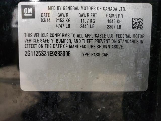 Photo 12 VIN: 2G1125S31E9283906 - CHEVROLET IMPALA LT 