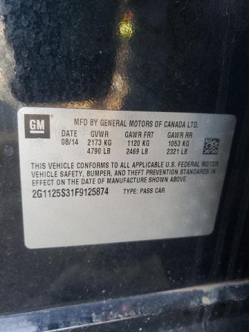 Photo 11 VIN: 2G1125S31F9125874 - CHEVROLET IMPALA LT 