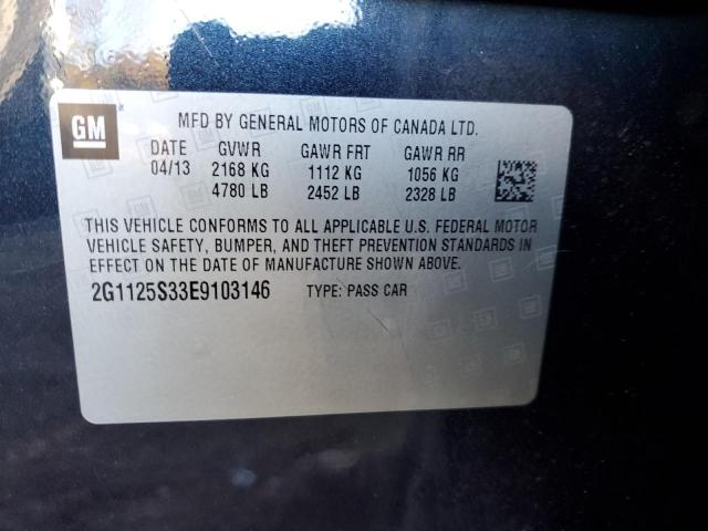 Photo 12 VIN: 2G1125S33E9103146 - CHEVROLET IMPALA LT 