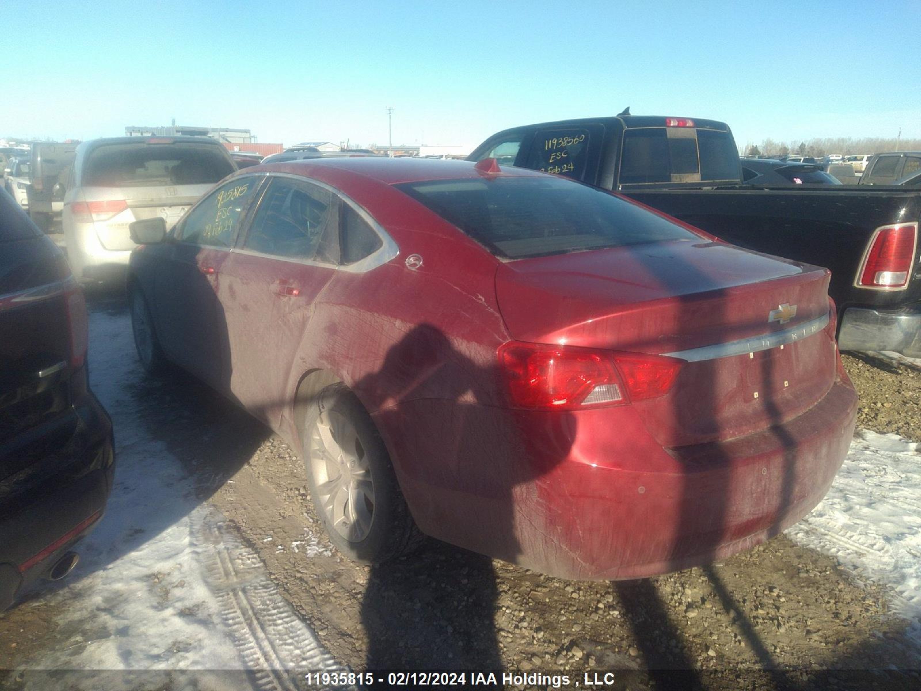 Photo 2 VIN: 2G1125S33E9112588 - CHEVROLET IMPALA 