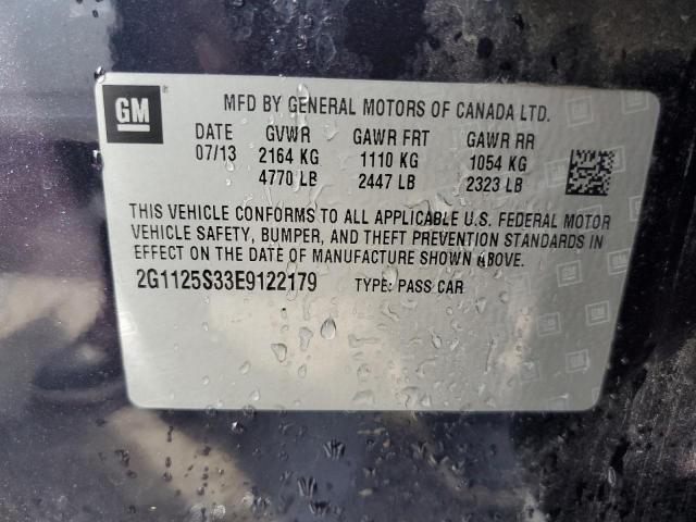 Photo 12 VIN: 2G1125S33E9122179 - CHEVROLET IMPALA 