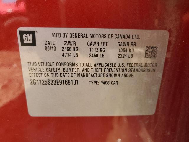 Photo 11 VIN: 2G1125S33E9169101 - CHEVROLET IMPALA LT 