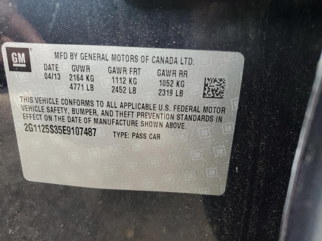 Photo 11 VIN: 2G1125S35E9107487 - CHEVROLET IMPALA LT 