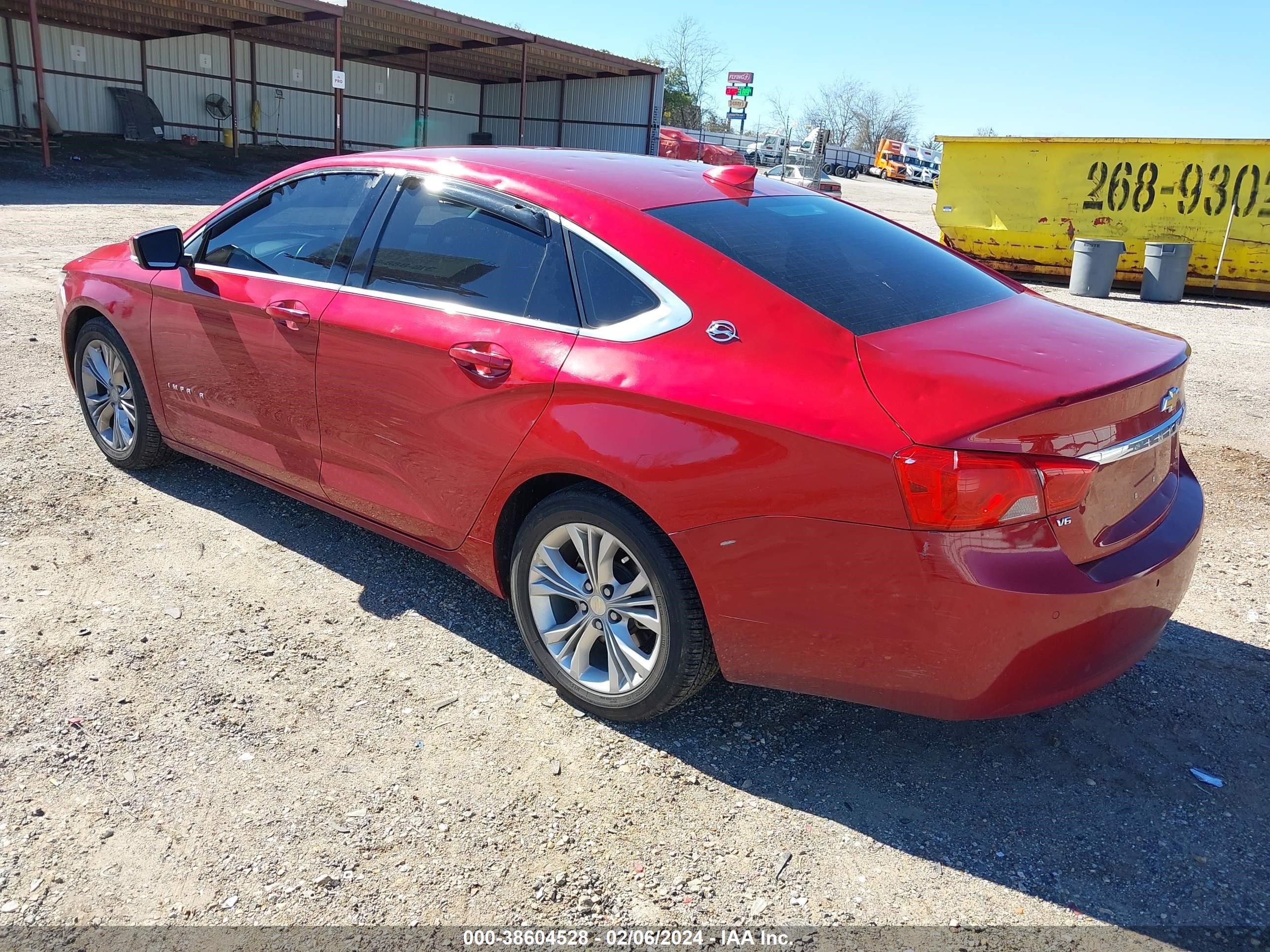 Photo 2 VIN: 2G1125S36F9147952 - CHEVROLET IMPALA 