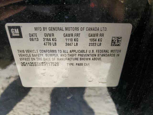 Photo 11 VIN: 2G1125S3XE9117528 - CHEVROLET IMPALA 