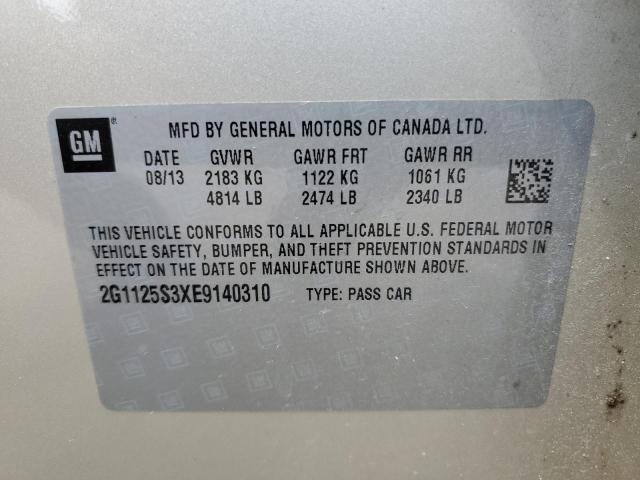 Photo 12 VIN: 2G1125S3XE9140310 - CHEVROLET IMPALA 