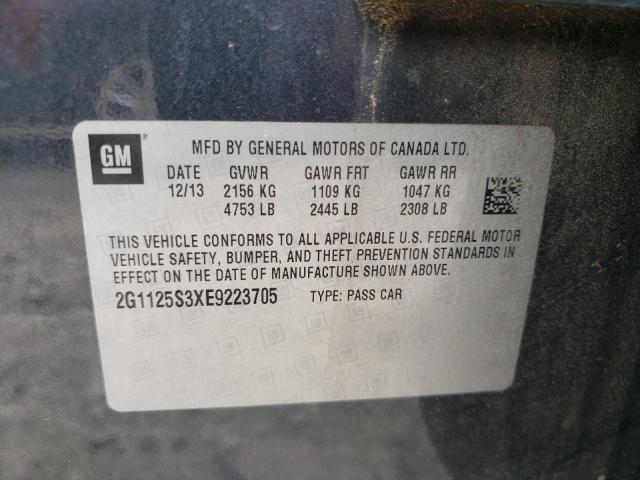 Photo 9 VIN: 2G1125S3XE9223705 - CHEVROLET IMPALA LT 