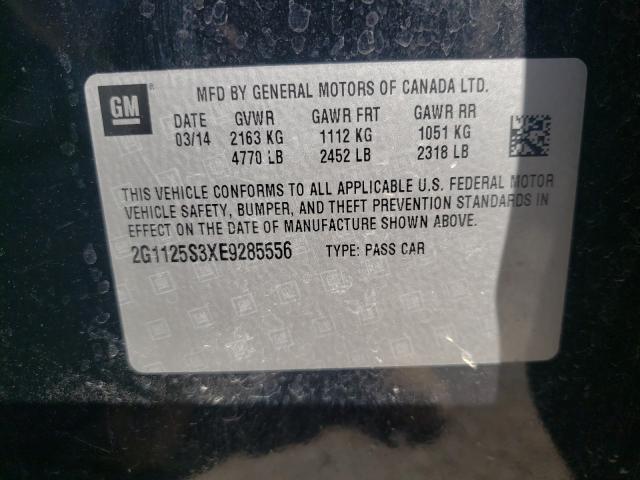 Photo 9 VIN: 2G1125S3XE9285556 - CHEVROLET IMPALA LT 