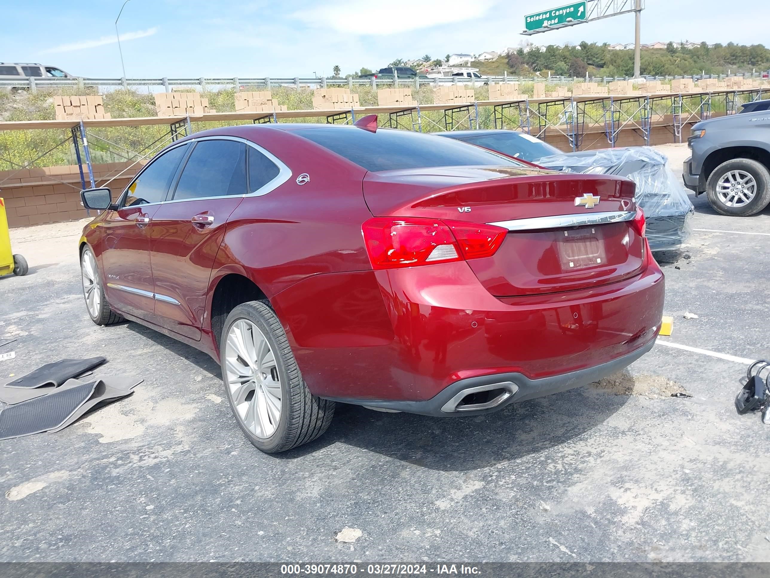 Photo 2 VIN: 2G1145S30H9128911 - CHEVROLET IMPALA 