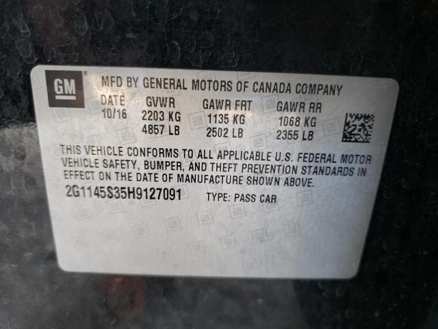 Photo 11 VIN: 2G1145S35H9127091 - CHEVROLET IMPALA PRE 