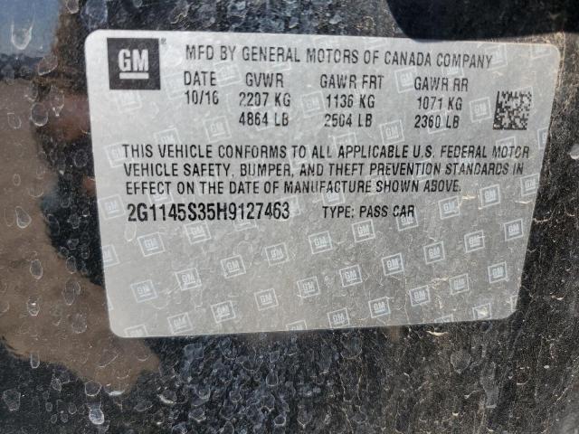 Photo 11 VIN: 2G1145S35H9127463 - CHEVROLET IMPALA PRE 