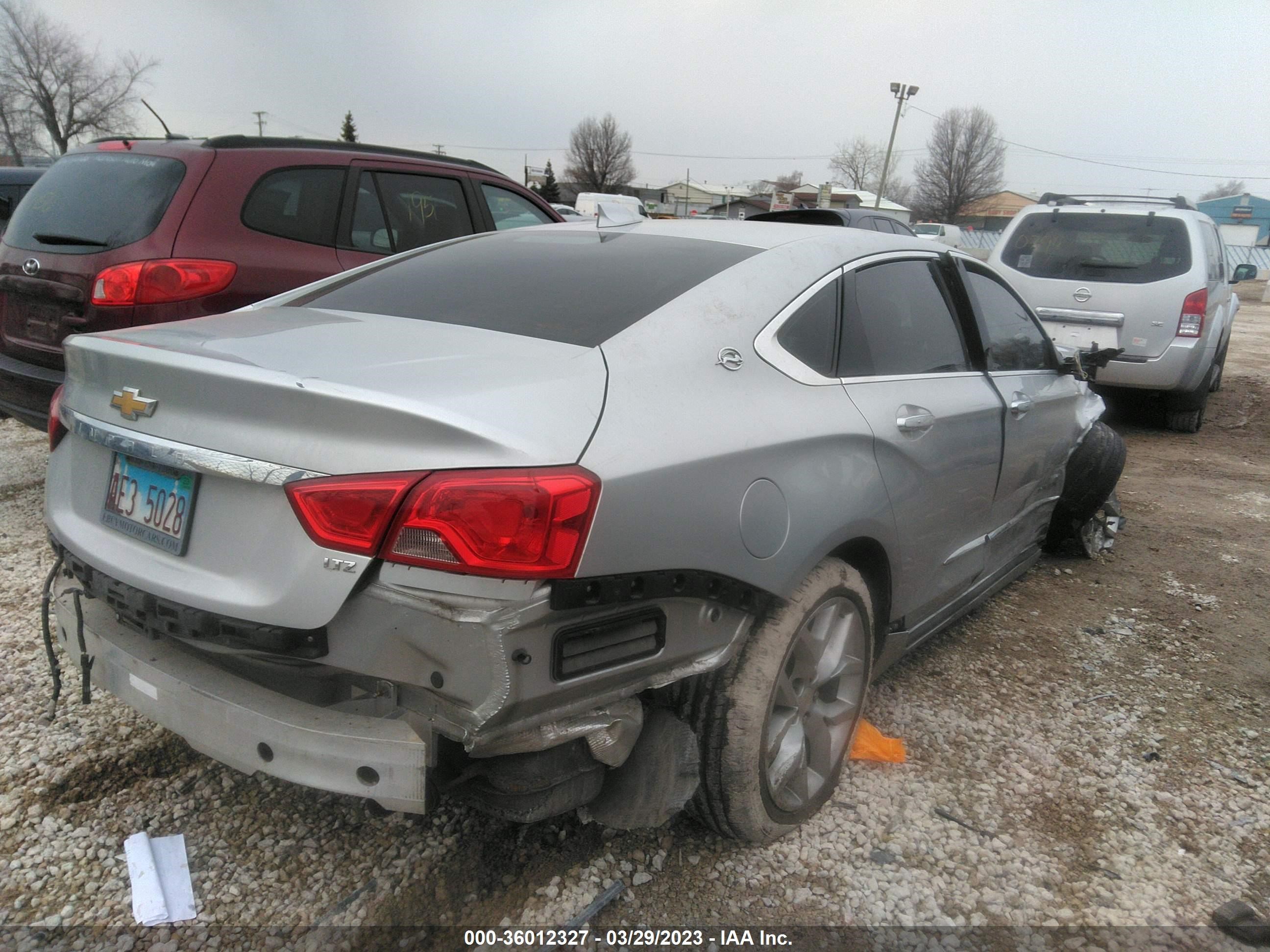 Photo 3 VIN: 2G1145S38G9120201 - CHEVROLET IMPALA 