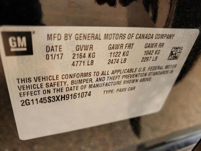 Photo 12 VIN: 2G1145S3XH9161074 - CHEVROLET IMPALA PRE 