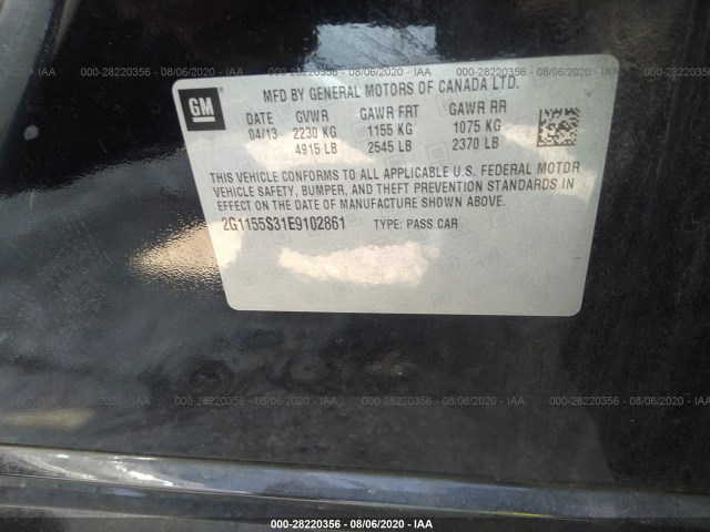 Photo 8 VIN: 2G1155S31E9102861 - CHEVROLET IMPALA 