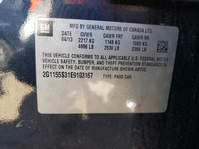 Photo 12 VIN: 2G1155S31E9103167 - CHEVROLET IMPALA LTZ 