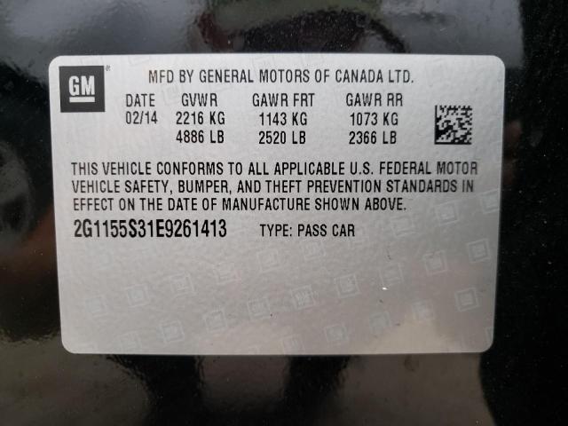 Photo 11 VIN: 2G1155S31E9261413 - CHEVROLET IMPALA LTZ 