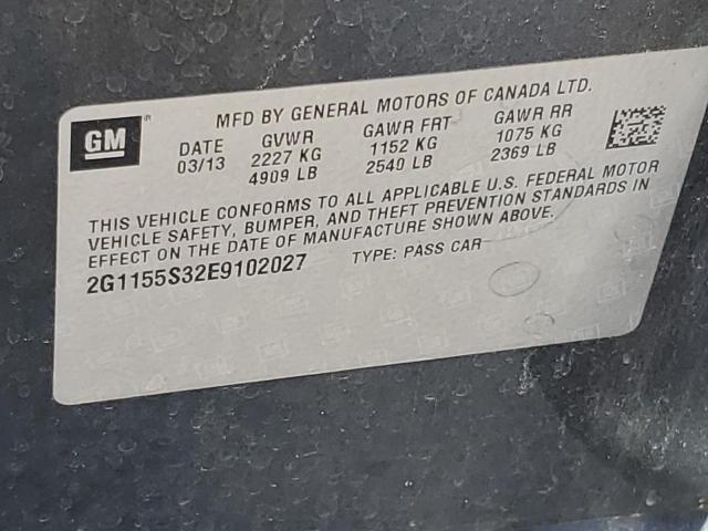 Photo 12 VIN: 2G1155S32E9102027 - CHEVROLET IMPALA 