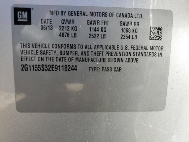 Photo 11 VIN: 2G1155S32E9118244 - CHEVROLET IMPALA LTZ 