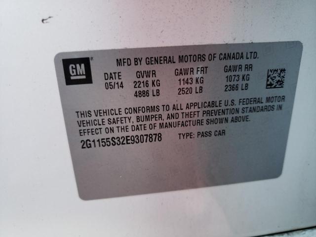 Photo 11 VIN: 2G1155S32E9307878 - CHEVROLET IMPALA LTZ 