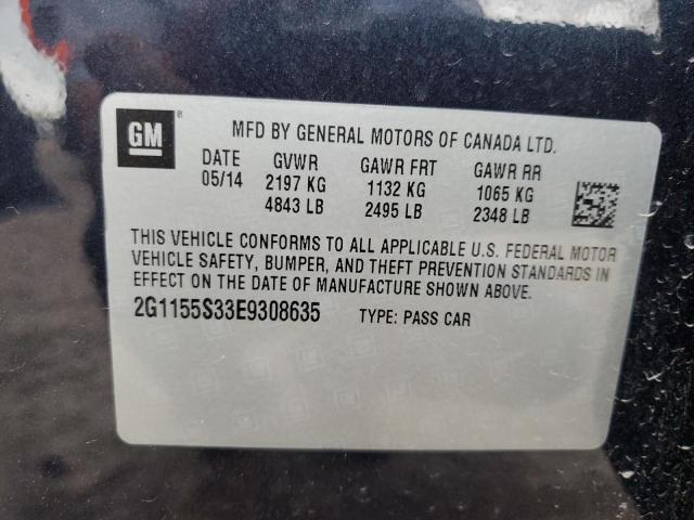 Photo 11 VIN: 2G1155S33E9308635 - CHEVROLET IMPALA 